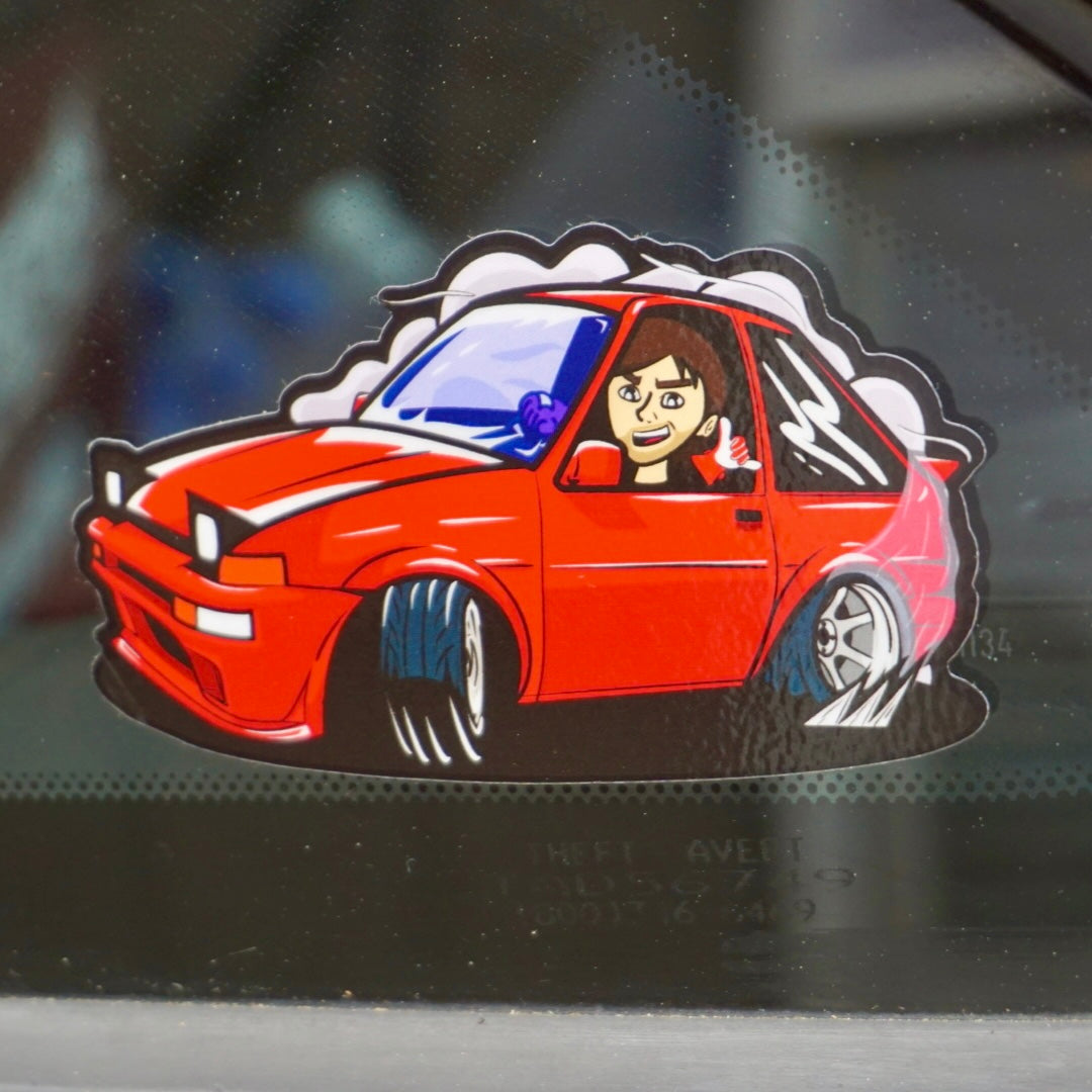 D-Factor DWF Printed Stickers